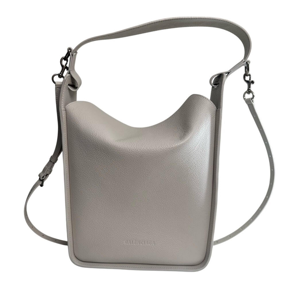 Balenciaga White Medium 2.0 Toolbox Bag